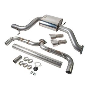 VWR Golf 7 GTI Rear Exhaust System | VWR21G701