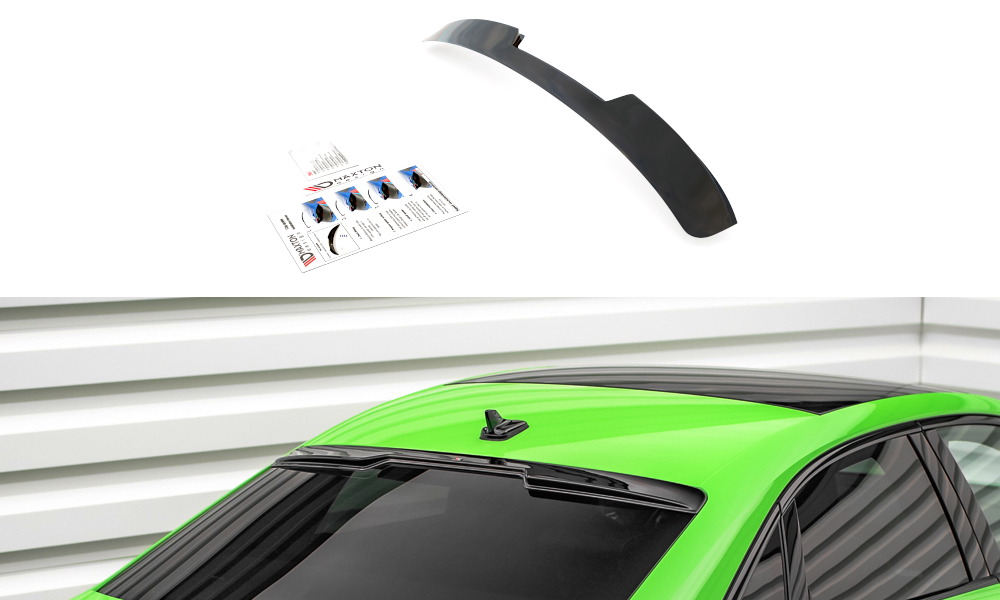 MAXTON REAR WINDOW EXTENSION SPOILER AUDI RS3 SEDAN 8Y | AU-RS3-8Y-S-H1G